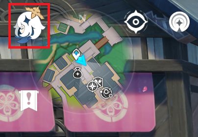 Open the Paimon menu