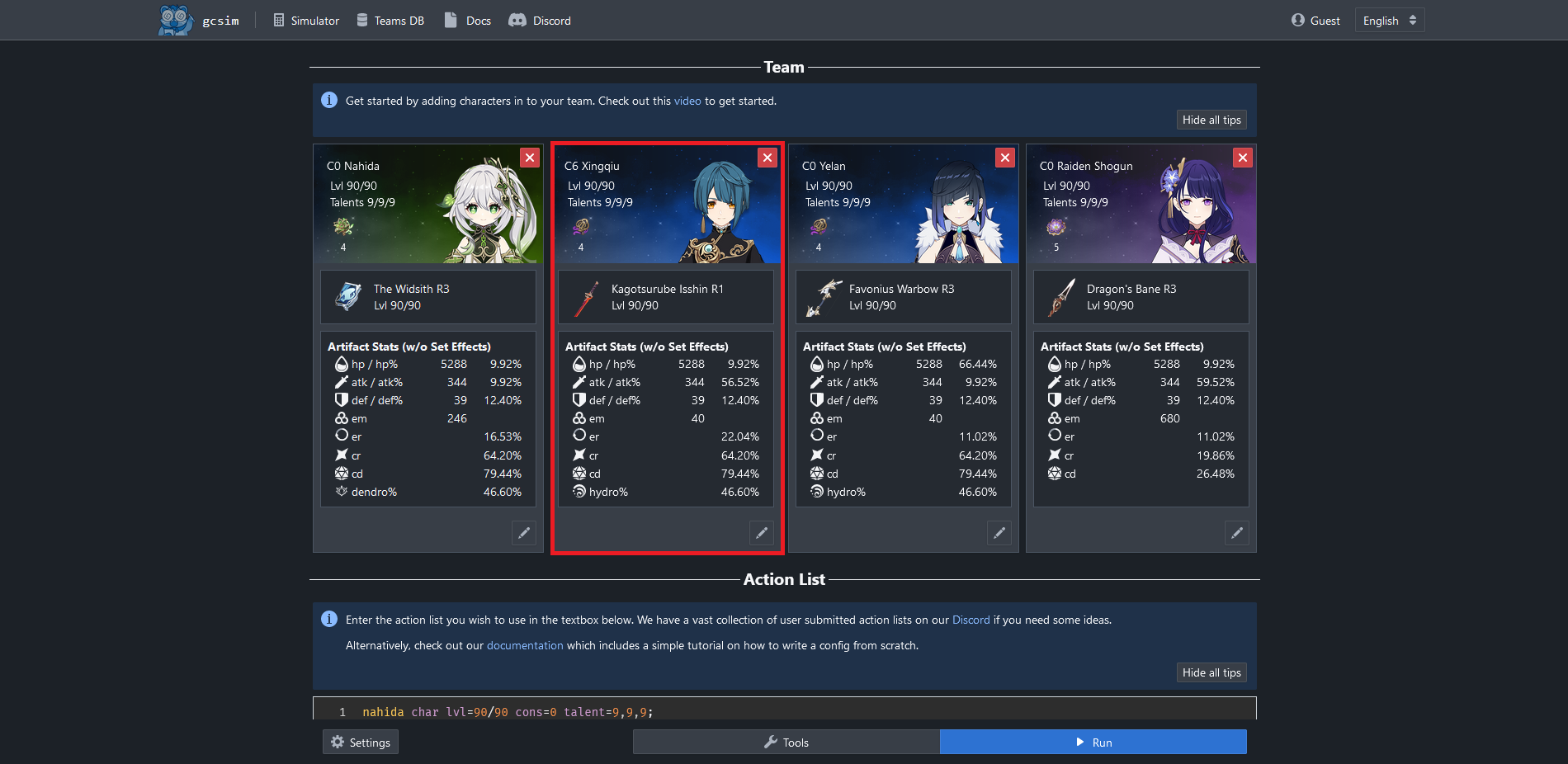 GO export data